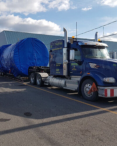 Transport hors normes vers Ontario