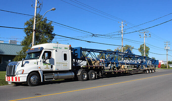 Transport lourd hors normes pour l'Ontario
